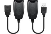 Kabel sieciowy - Pro USB 2.0 Hi-Speed extension cable black - USB 2.0 - 4040849933219