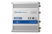 Router - Teltonika RUT360 LTE CAT6 Industrial Cellular Router - Wireless router N Standard - 802.11n - RUT36000000