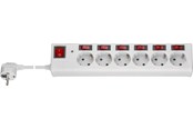 Kabel zasilający (zewnętrzny) - Pro AC power strip with surge protection and switch 1.5 m - 4040849725685