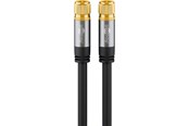Kabel antenowy, zlacze - Pro SAT antenna cable (135 dB) 4x shielded 10 m bla - 4040849706783