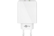 Telefon - Adapter i Ladowarka - Pro Dual USB quick charger QC3.0 28W white - 4040849449574