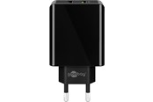 Telefon - Adapter i Ladowarka - Pro Dual-USB quick charger USB/QC3.0 (28W) - 4040849449567