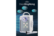 Muzyka - Stars Karaoke Machine with Blue Tooth Disco LED light White - 30218