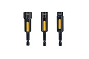 Narzedzia - Dewalt 3 Pack Cleanable Hexagonal Magnetic Nut/Socket Driver 8/10/13mm - DT7460-QZ