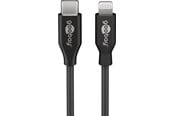 Kabel USB - Pro USB-C <-> Lightning - 1m - Czarny - 4040849394454