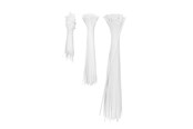 Zarzadzanie kablami - Millarco Cable ties 300 pcs. - White - 63378