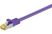 Kabel sieciowy - Pro LAN CAT 6A S/FTP - Fioletowy - 1m - 4040849915918