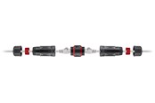 Kabel sieciowy - Pro Outdoor (IP68) RJ45 patchcable connector CAT 6 - Czarny - 4040849795664