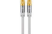 Kabel antenowy, zlacze - Pro SAT antenna cable (135 dB) 4x shielded 3m - 4040849706066