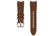 Smartwatch - akcesoria - Samsung Watch Strap Hybrid Leather Band 20mm S/M - Camel - ET-SHR88SAEGEU
