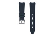 Telefon - Inne akcesoria - Samsung Watch Strap Hybrid Leather Band 20mm M/L - Navy - ET-SHR89LNEGEU