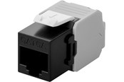 Akcesoria sieciowe - Pro Keystone module RJ45 CAT 6A UTP black - 4040849906923