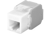 Akcesoria sieciowe - Pro Keystone module RJ45 CAT 6A UTP white - 4040849908675