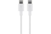 Kabel USB - Pro USB-C <-> USB-C - 0.5m - Biały - 4040849663154