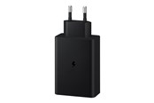 Telefon - Adapter i Ladowarka - Samsung 65W Power Adapter Trio - Black - EP-T6530NBEGEU