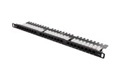 Akcesoria sieciowe - Deltaco UTP Patchpanel 24xRJ45 Cat6 Krone-termin - FA-2380K-248-C6-0,5U