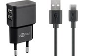Telefon - Adapter i Ladowarka - Pro USB-C™ charger set 2.4 A - 4040849449864