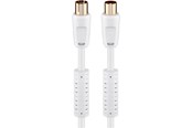 Kabel antenowy, zlacze - Pro Antenna cable with ferrite (80 dB) 2x shielded - 4040849277184