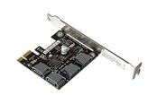 Dysk twardy - akcesoria - ASUS PCIE TO 4 SATA CARD-SI - 90MC0AZ0-M0ECY0