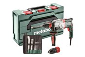 Wiertarka i śrubokręt elektryczny - Metabo UHEV 2860-2 QUICK Set - rotary hammer - 600713510