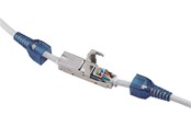 Kabel sieciowy - Pro toolless cable connector CAT 6A STP shielded - Srebrny - 4040849795794