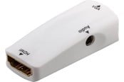 Kabel audio - Pro Compact HDMI™/VGA adapter incl. audio gold-plated - 4040849447945