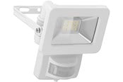 Czujniki ruchu i wyłączniki zmierzchowe - Goobay LED outdoor floodlight 10 W with motion sensor - 4040849538780