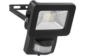 Czujniki ruchu i wylaczniki zmierzchowe - Goobay LED outdoor floodlight 10 W with motion sensor - 4040849538773