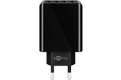 Telefon - Adapter i Ładowarka - Pro 4-way USB charger (30W) black - 4040849449536