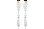 Kabel antenowy, zlacze - Pro Antenna cable with ferrite (80 dB) 2x shielded - 4040849277207