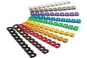 Zarzadzanie kablami - Pro Cable marker clips ‘Digits 0–9’ for cable diameterup to 6 mm - 4040849725159