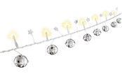 Lampy - Goobay String Light ''Bells'' with 10 LEDs - 4040849579493