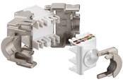 Kabel sieciowy - Pro Keystone module RJ45 CAT 6A STP - Srebrny - 4040849959004