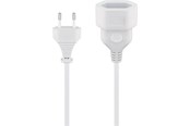 Kabel zasilający (zewnętrzny) - Pro Euro extension 5 m white - 4040849505096