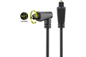 Kabel audio - Pro angled Toslink cable and rotatable - 4040849415951