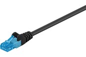 Kabel sieciowy - Pro LAN CAT 6A U/UTP - Czarny - 1m - 4040849554070
