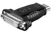 Kabel wyświetlacza - Pro HDMI™/DVI-D adapter nickel plated - 4040849680984