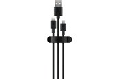 Zarządzanie kablami - Pro Cable Management Clip 3 Slots black - 4040849706851