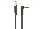 Kabel audio - Pro AUX audio connector cable 3.5 mm stereo 3-pin slim CU angled 1.5m - 4040849677847