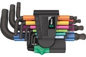 Narzedzia - Wera 950/9 Hex-Plus Multicolour 2 Allen Allen key set 9-piece - 05133164001