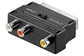 Kabel wyswietlacza - Pro SCART to composite audio/video adapter IN/OUT - 4040849501227