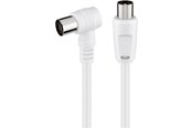Kabel antenowy, złącze - Pro Angled antenna cable (<70 dB) 2x shielded - 4040849117145