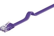 Kabel sieciowy - Pro LAN CAT 6 Flat U/UTP - Fioletowy - 2m - 4040849964176