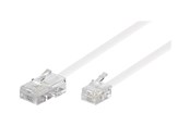Kabel sieciowy - Pro Modular telephone cable - Biały - 3m - 93061