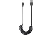 Kabel USB - Pro Micro USB charging and sync cable spiral cable - 4040849623349