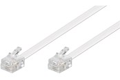 Kabel sieciowy - Pro Modular telephone cable - Biały - 3m - 4040849930676