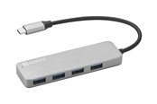 USB hub - Sandberg 4-Port USB Hub USB hub - 4 - USB 3.0 - Srebrny - 336-20