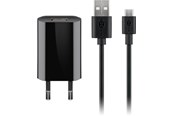 Telefon - Adapter i Ladowarka - Pro Micro USB charger set 1 A - 4040849449826