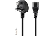 Kabel zasilajacy (wewnetrzny) - Pro UK - cold-device - Czarny - 1.5 m - 4040849457852
