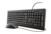 Klawiatura - Trust Primo - Zestaw klawiatura i mysz - Czarny - 23970